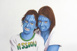 Avatar, 60h x 97, olio su tela,  2011