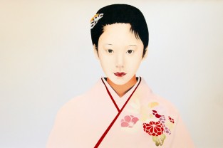 Giapponese 1, 60h x 97, olio su tela, 2011