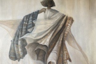 Sul Picco dell`Aquila, Olio su tela, 70x70 cm